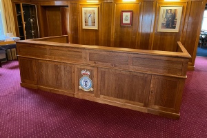 Mahogany Reception Desk